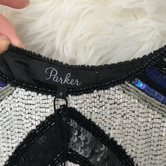 ☆ Host Pick! ☆ Parker NY: Hayden Sequin Tank Dress - Picture 4 of 8